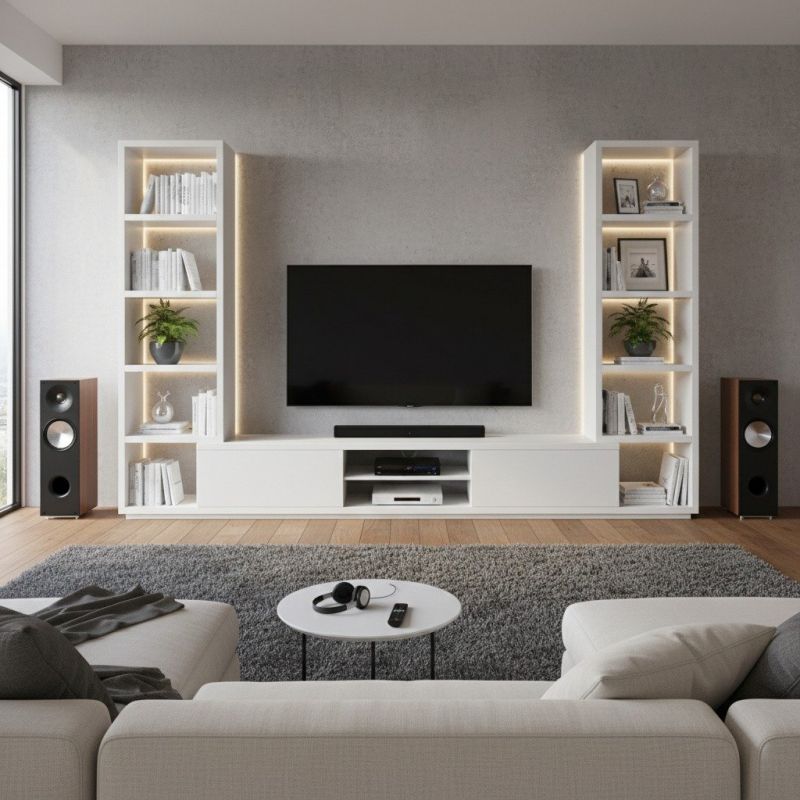 Entertainment Center Assembly