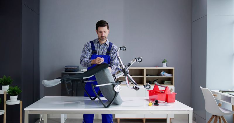 Office Desk Assembly